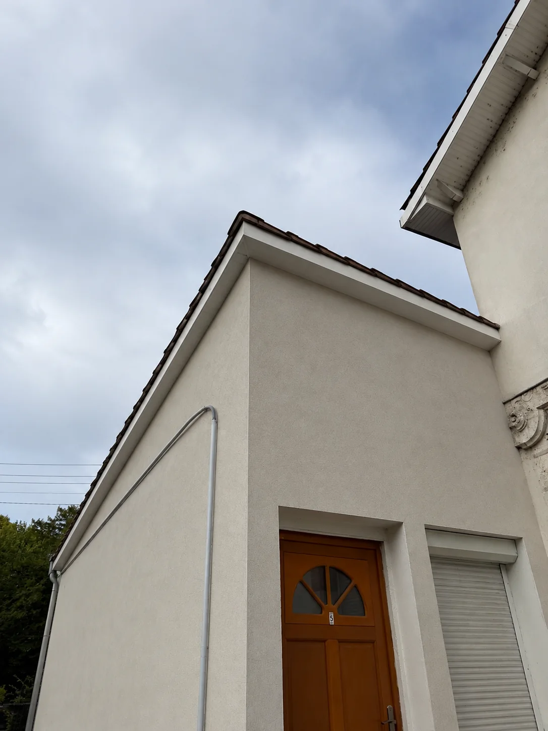 Façade après nettoyage complet et remise en propreté