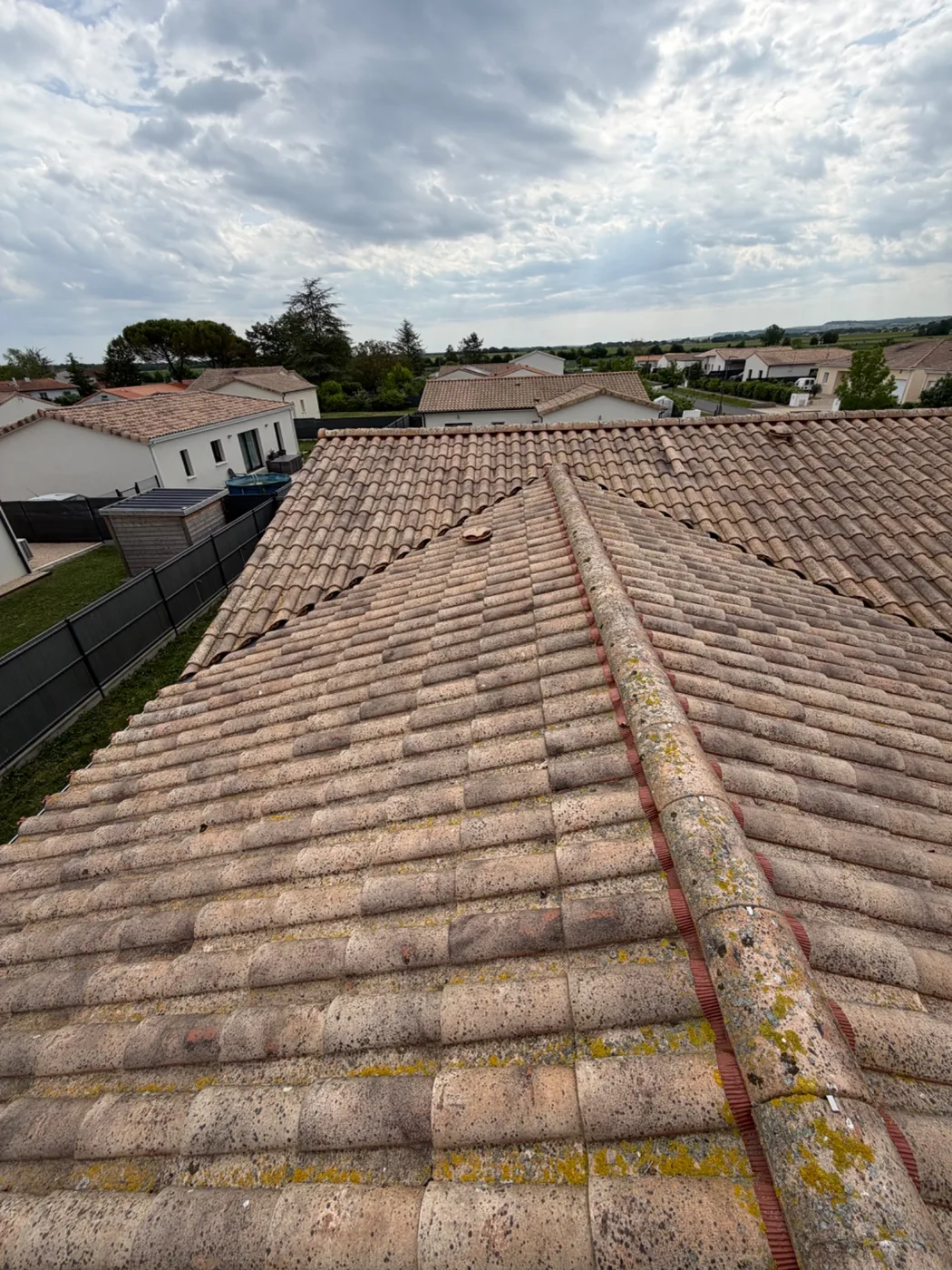 Toiture entretenue